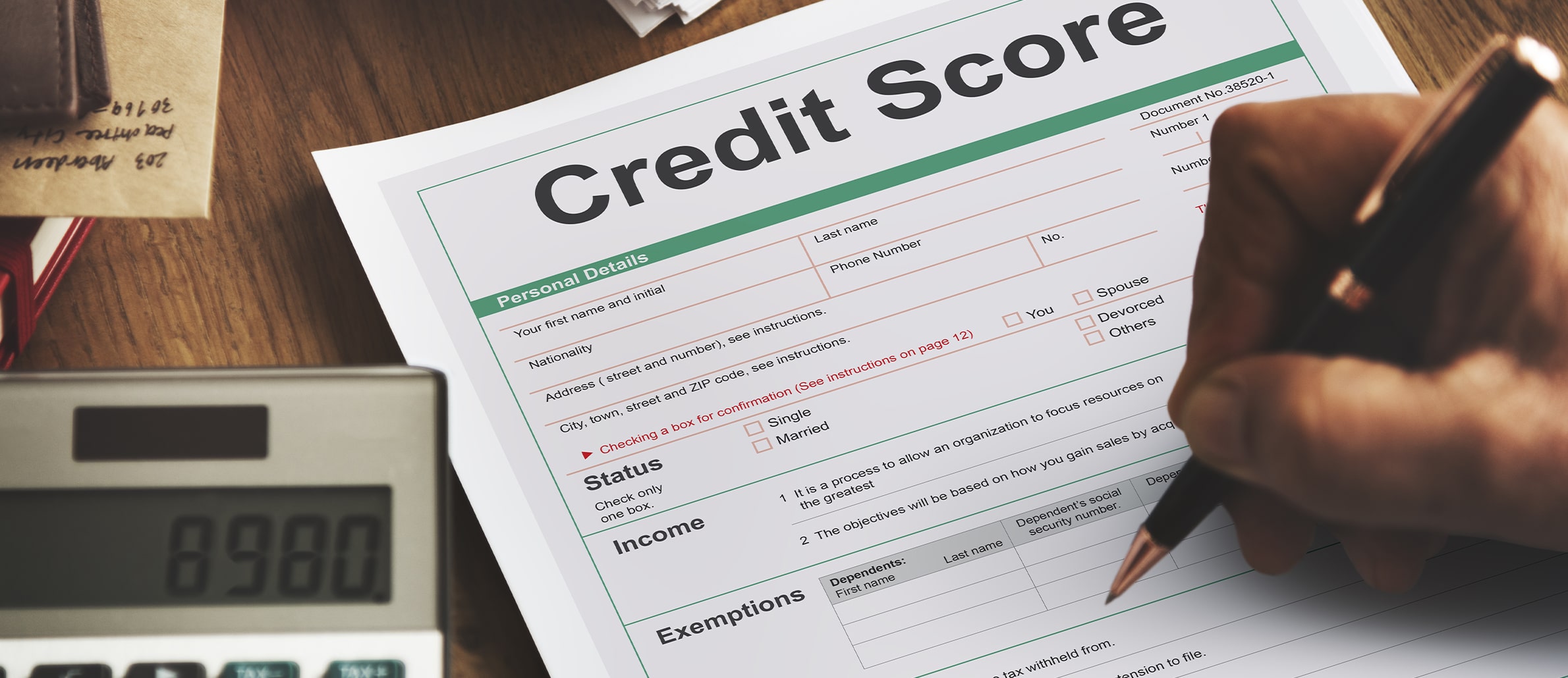 Credit Score Calculation 